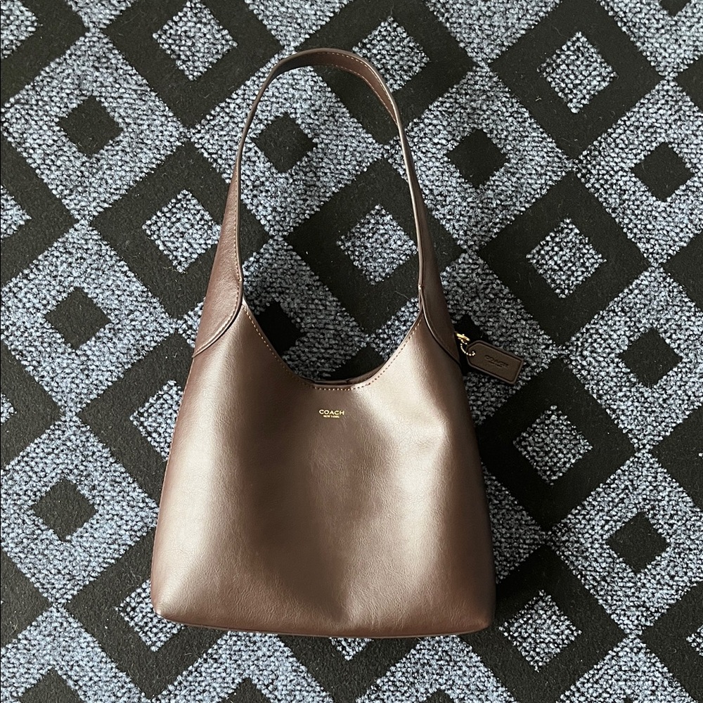 Coach Maple Leather Shoulder Bag
